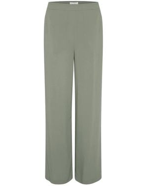 Part Two Wide Trousers - Green