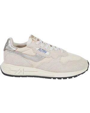 Autry Platte Schoenen - Wit