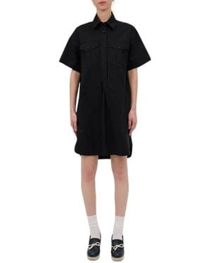 A.P.C. Army Shirt Dress - Zwart