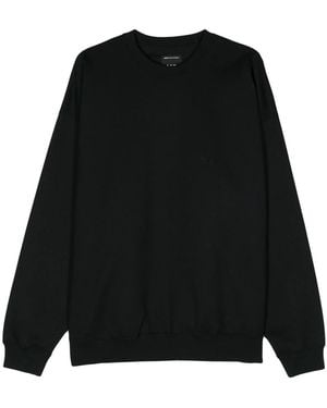 Y-3 Hoodies & Sweatvesten ,Zwart ,Katoen Fl Crew Sweat