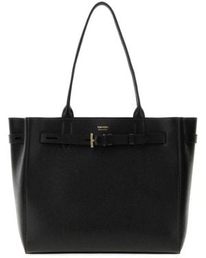 Tom Ford Audrey Medium Tote - Zwart