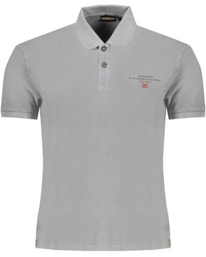 Napapijri Polo Shirts - Grey