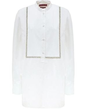 Gucci Shirt Dresses - Blanco