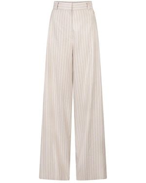 Josh V Wide Trousers - Blanc