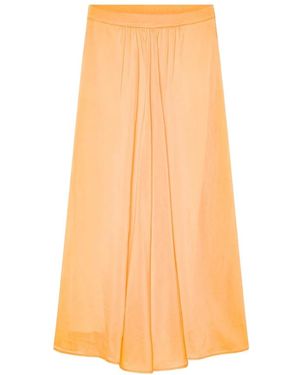 forte_forte Midi Skirts - Orange