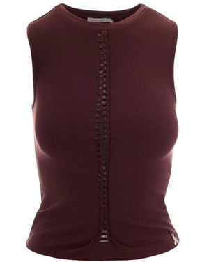 Patrizia Pepe Sleeveless Tops - Purple