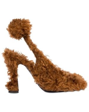 Moschino Court Shoes - Brown