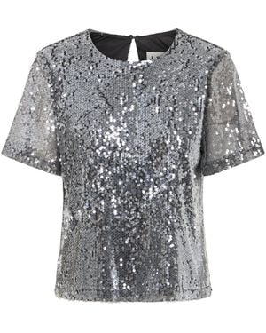 Ichi Blouses - Grey