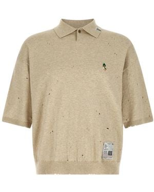 Maison Mihara Yasuhiro Polo Shirts - Natural