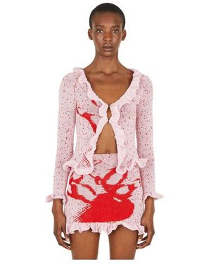 Louise Lyngh Bjerregaard Cardigans - Rouge