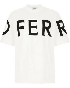 Ferragamo T-Shirts - Bianco