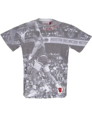 Mitchell & Ness T-Shirts - Blue