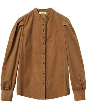 Twinset Overhemden ,Bruin ,Twin-Set Overhemden