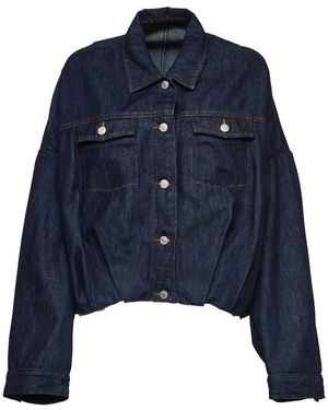 Dries Van Noten Denim Shirts - Azul