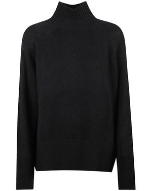Allude Turtleneck Van Wol En Kasjmier - Zwart
