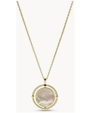 Fossil Necklaces - Metallic