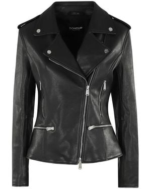 Dondup Leather Jackets - Negro