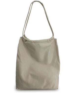 Soeur Tassen ,Leer Sia Tote - Grijs