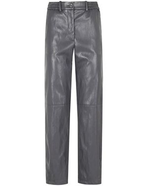 Herno Leather Trousers - Gris