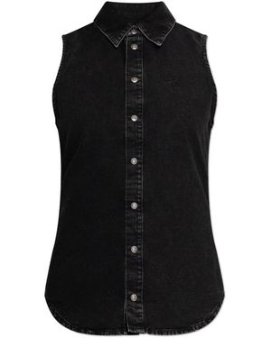 DIESEL Overhemden ,Zwart ,Katoen De-Eazy-Sl Shirt