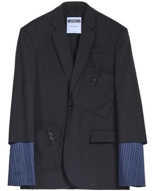 Moschino Blazers - Blue