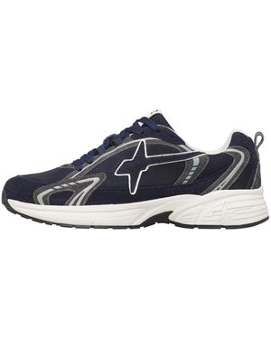 W6yz Schoenen ,Blauw ,Leer Arrow Uni