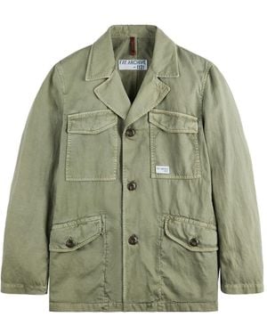 Fay Light Jackets - Green