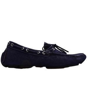 Kiton Boat Shoes - Blue