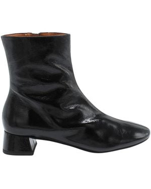 Ángel Alarcón Heeled Boots - Black