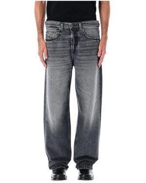DIESEL Straight Jeans - Gris
