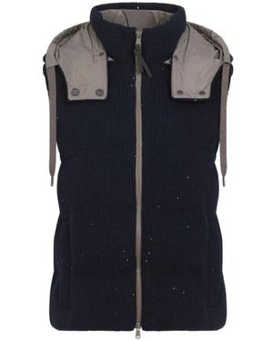 Brunello Cucinelli Vests - Azul