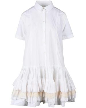 Circus Hotel Short Dresses - White
