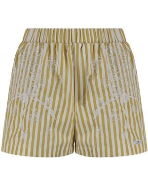 Elisabetta Franchi Short Shorts - Neutro