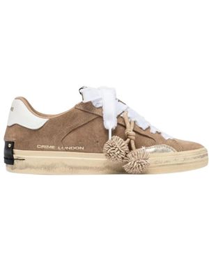 Crime London Trainers - Natural