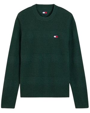 Tommy Hilfiger Tonal Stripe Sweater - Groen