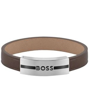 HUGO Zeitloses Erwachsenen Armband Stil - Braun