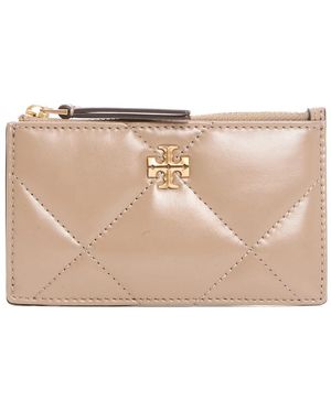 Tory Burch Wallets & Cardholders - Natural