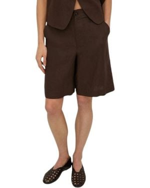Yerse Casual Shorts - Marrone
