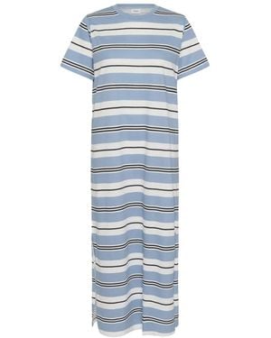 Saint Tropez Fariasz T-Shirt Jurk - Blauw