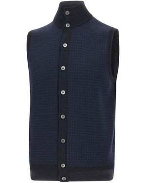 FILIPPO DE LAURENTIIS Vests - Blue