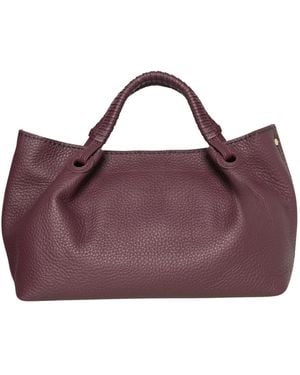 Plinio Visona' Tote Bags - Viola