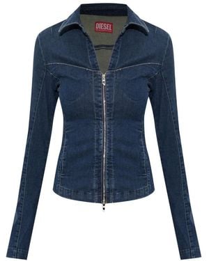 DIESEL De-Quinor-S1 Shirt - Blauw