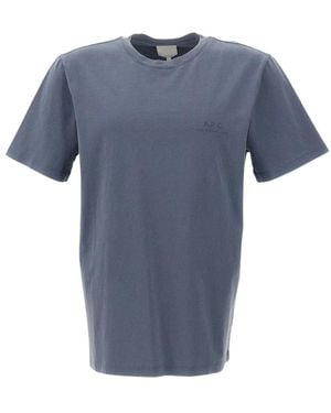 A.P.C. T-Shirts - Azul