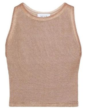 MVP WARDROBE Sleeveless Tops - Natural