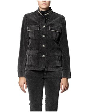 Mason's Denim Jackets - Negro