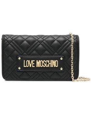 Love Moschino Cross Body Bags - Nero