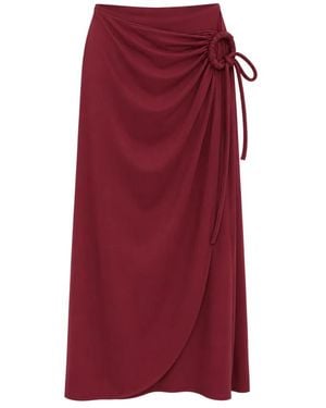 Max Mara Rokken ,Rood ,Maxi Skirts