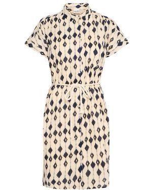 Ichi Shirt Dresses - White