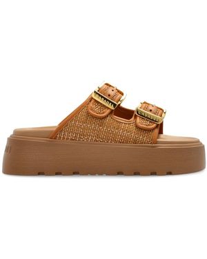 シューズ・サンダルその他 CASADEI Woman Flat sandals Natural 1M481J0201TWIIG 2804 CASADEI: Flat sandals woman - Natural | Casadei flat sandals