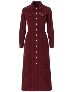 Tommy Hilfiger Shirt Dresses - Rosso